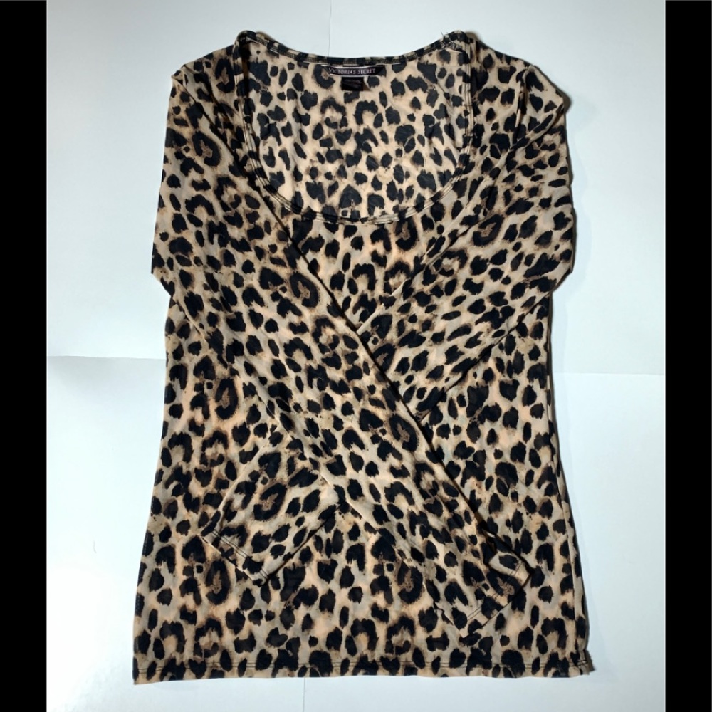 Victoria Secret long sleeve semi sheer top